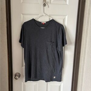 Marine Layer Dark Gray Short Sleeve Tee